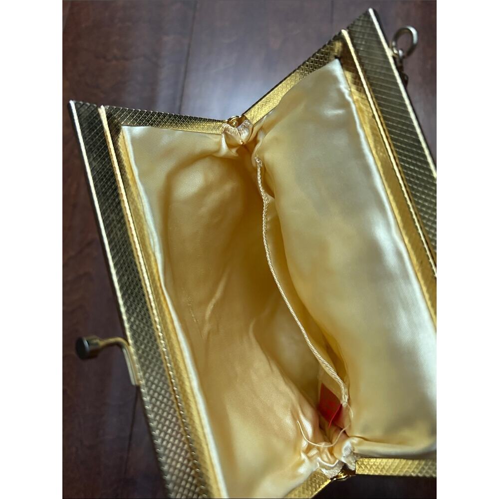 Vintage Gold Candy Dot Hand Bag - Picture 7 of 13